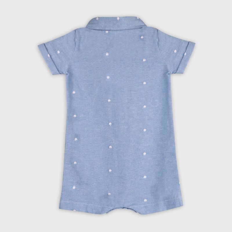 Isla Bowtie Chambray Romper