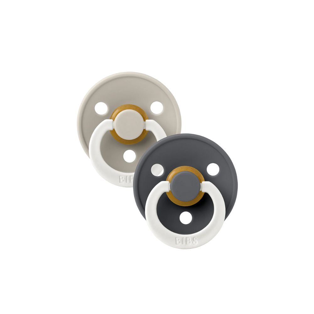 BIBS® Glow 2pk | Sand + Iron