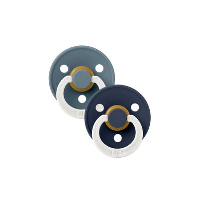 BIBS® Glow 2pk | Petrol + Deep Space