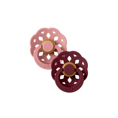 BIBS® Boheme 2pk | Dusty Pink + Elderberry
