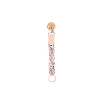 BIBS® x LIBERTY Pacifier Clip Eloise | Blush