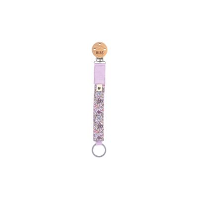 BIBS® x LIBERTY Pacifier Clip Chamomile Lawn | Violet Sky