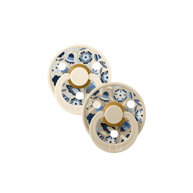 BIBS® x LIBERTY 2pk Bobo | Ivory Mix