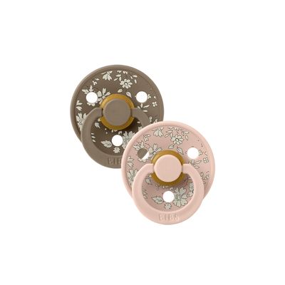 BIBS® x LIBERTY 2pk Capel | Blush Mix