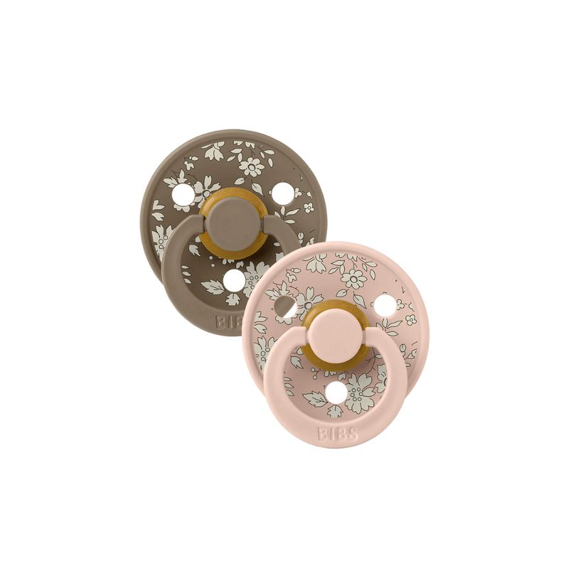 BIBS® x LIBERTY 2pk Capel | Blush Mix