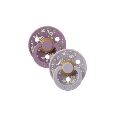 BIBS® x LIBERTY 2pk Capel | Fossil Grey Mix