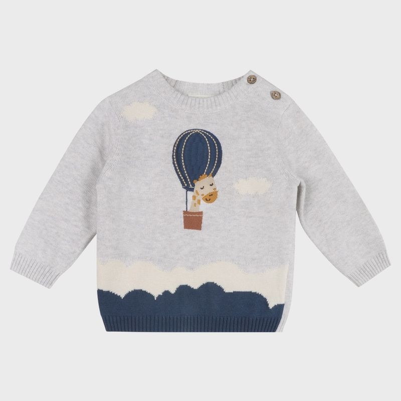 Hot Air Balloon Knit Pullover SET