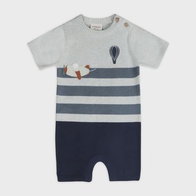Airplane Knit Romper (Organic)