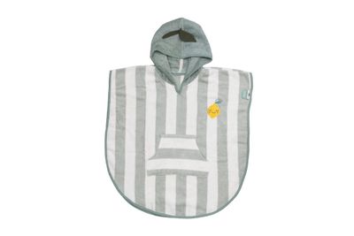 Hooded Poncho | Lemon