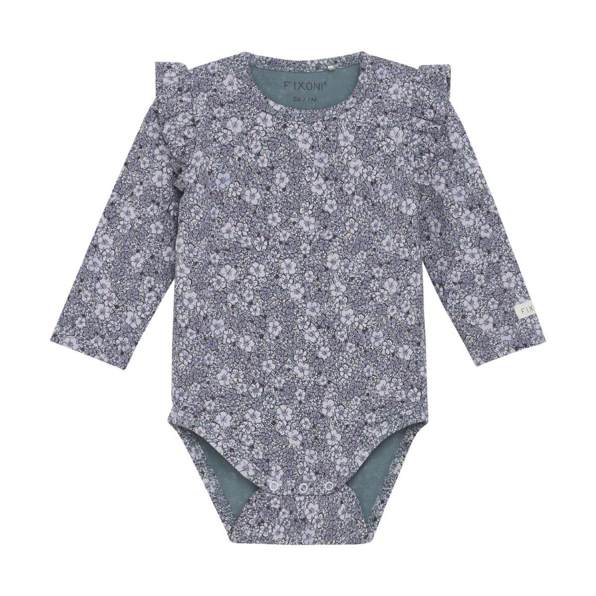 Long Sleeve Ruffle Bodysuit | Thistle