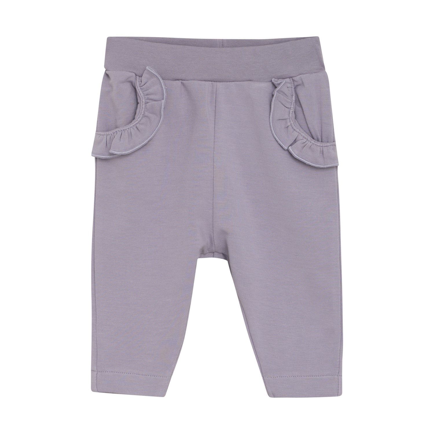 Ruffle Pocket Sweatpants | Purple Ash