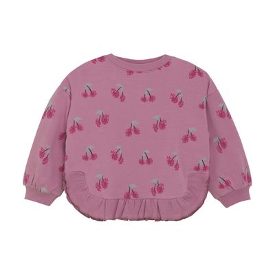 Cherry Print Sweatshirt