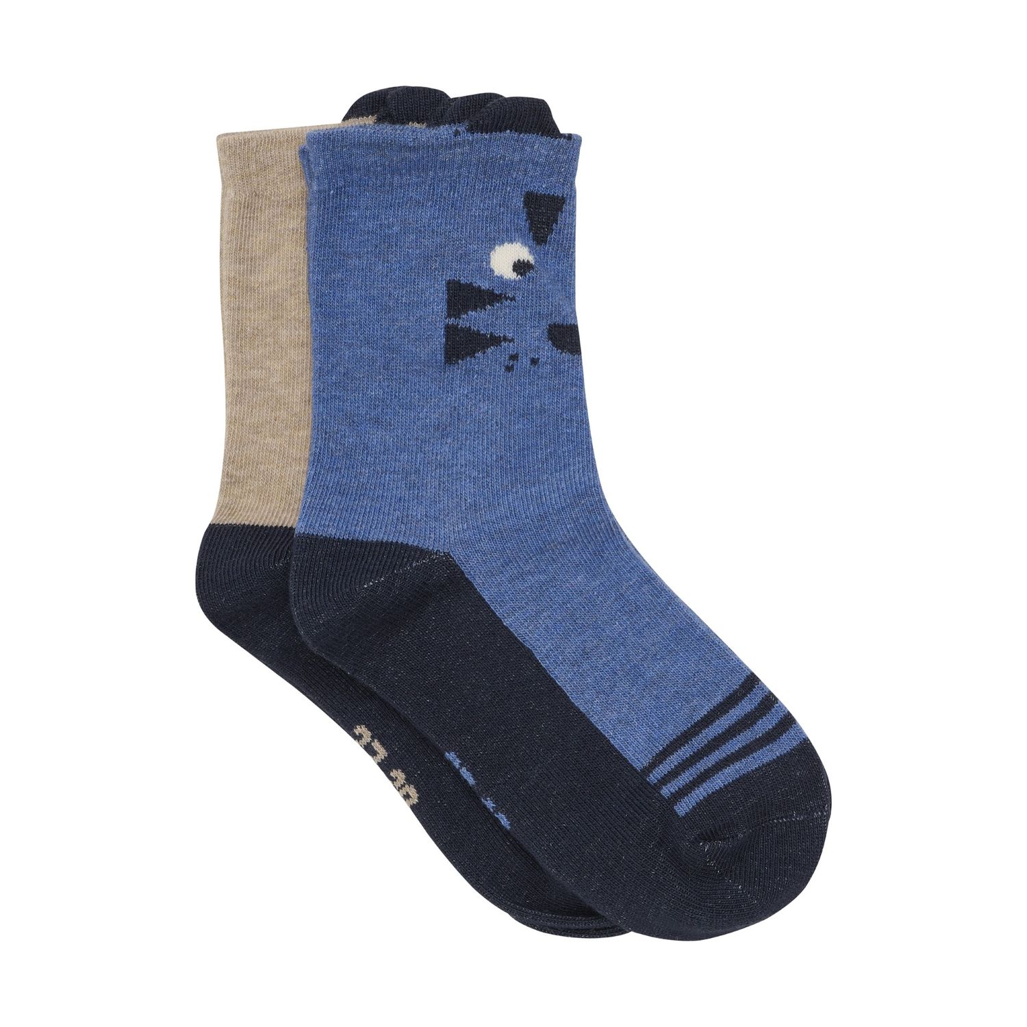 2pk Animal Socks