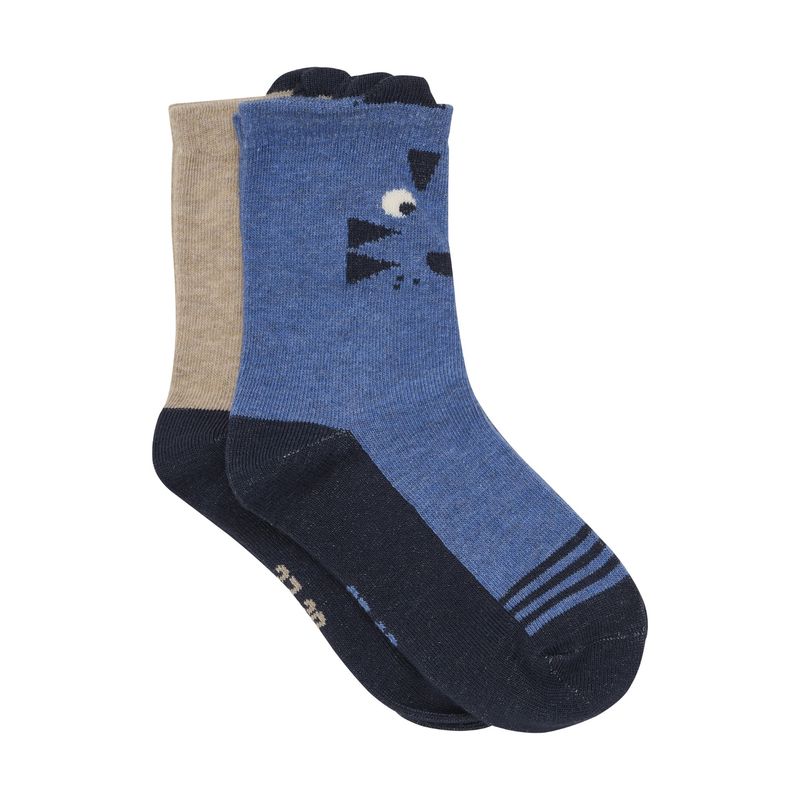 2pk Animal Socks