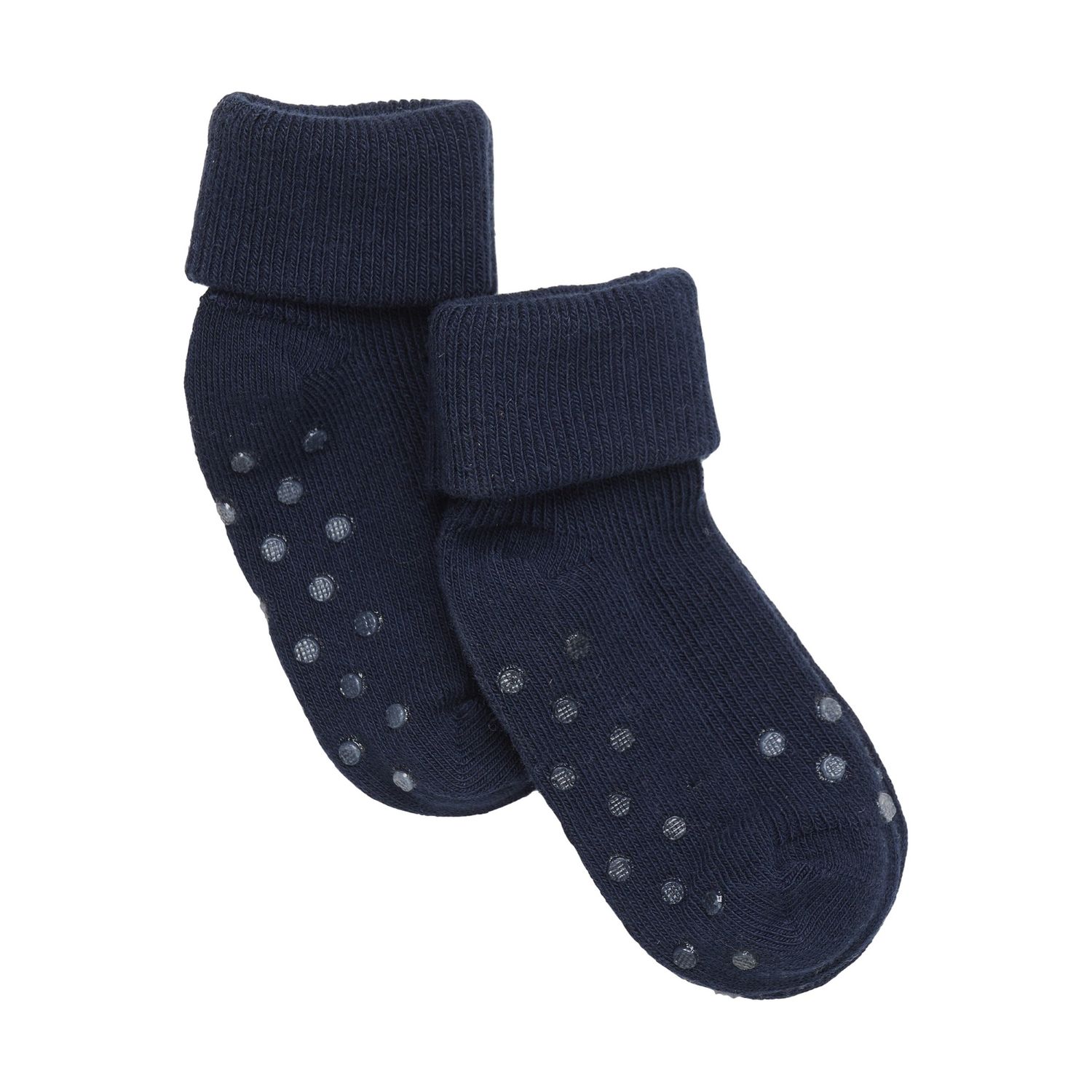 2pk Non-Slip Socks | Dark Navy