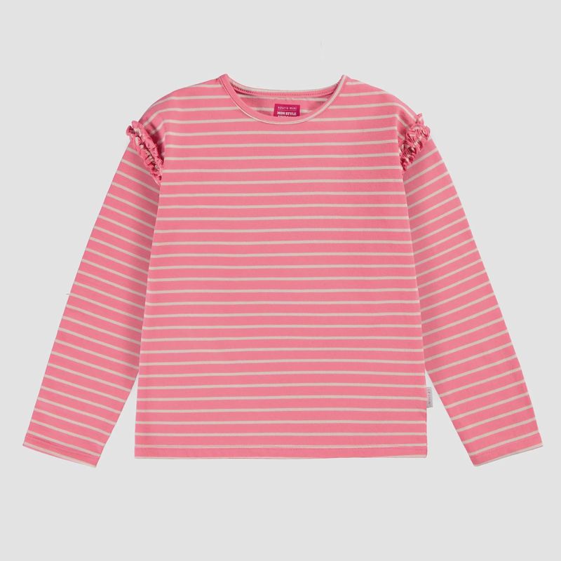 Pink Striped T-Shirt