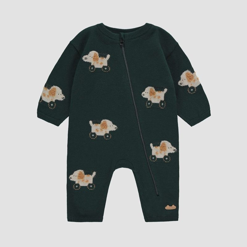 Dog Knit Romper