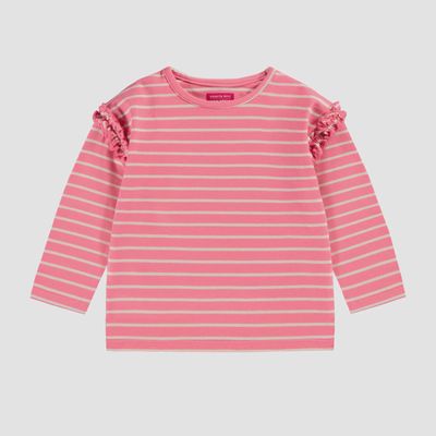 Baby Pink Striped T-Shirt