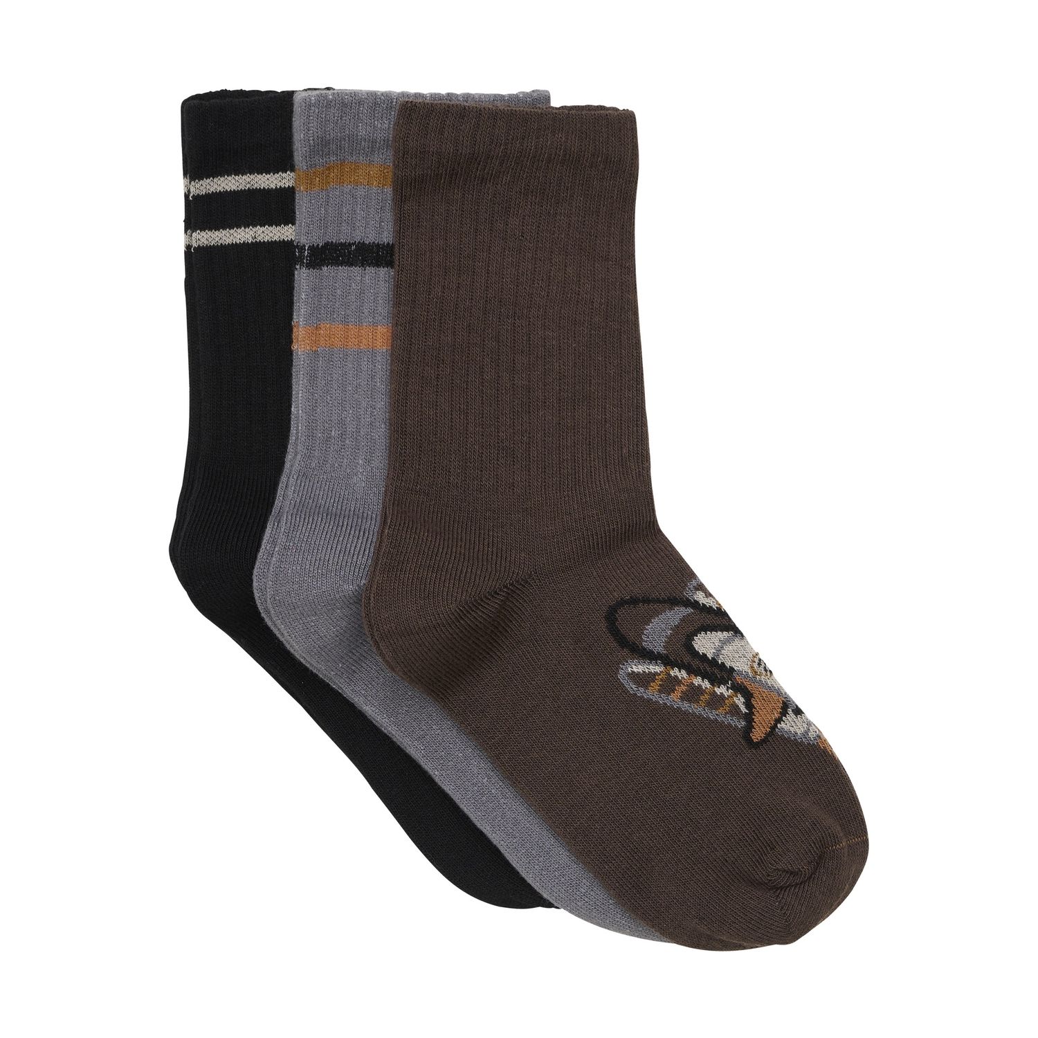 3-Pack Socks |Total Eclipse