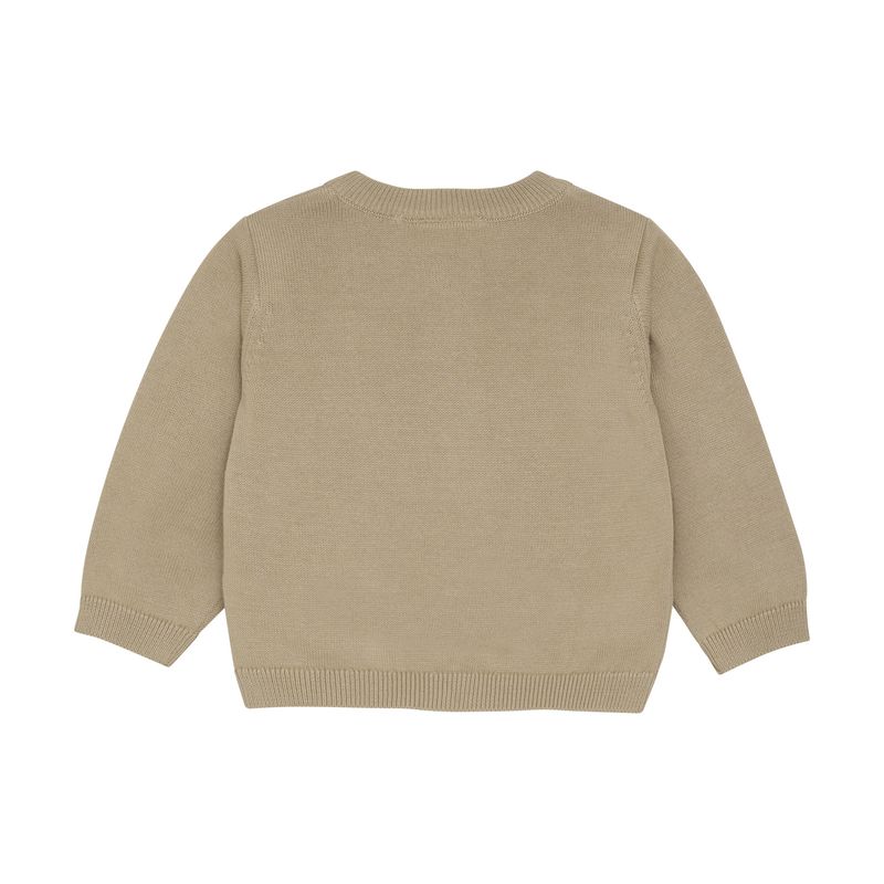 Lion Knit Cardigan | Oxford Tan