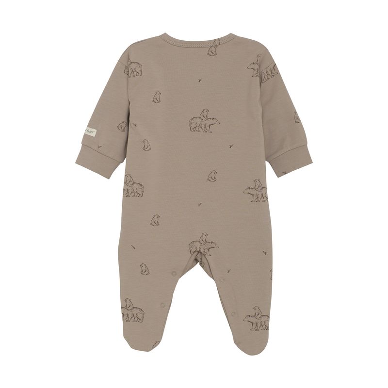 Mocha Meringue Bear Romper