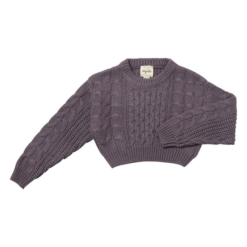 Molly Sweater | Lavender Knit