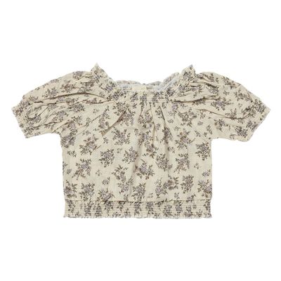 Julie Blouse | Lavender Floral