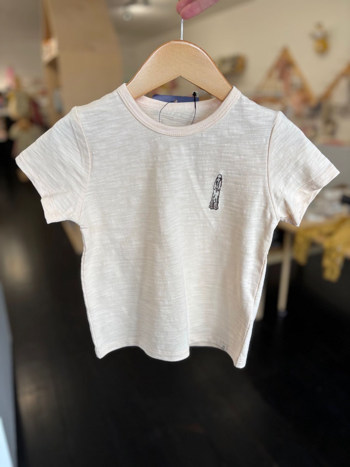 SM Dog Embroidered Tee