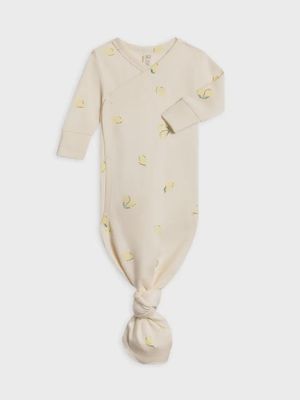 Indy Kimono Gown | Lemon