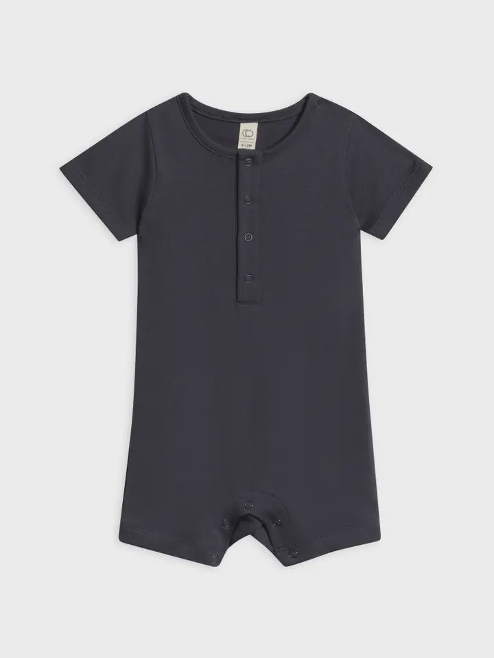 Mason Short Sleeve Romper | Navy