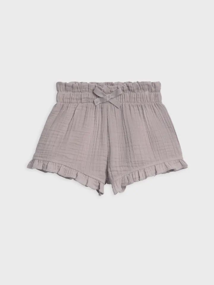 Luz Muslin Flutter Shorts | Lilla