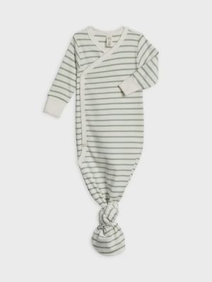 Indy Kimono Gown | Vitto Stripe + Jade