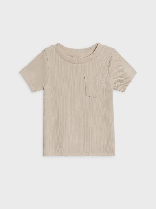 Lou Ribbed Pocket Tee