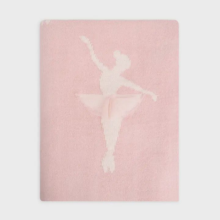 Ballerina Tutu 3D | Jacquard Knit Baby Blanket