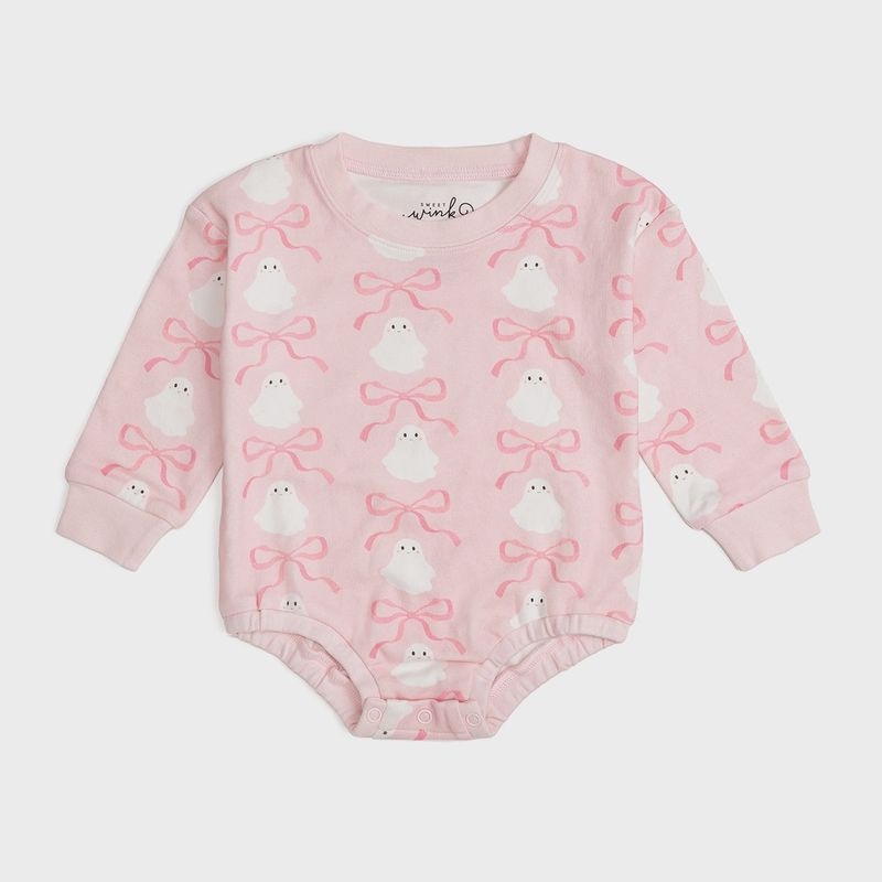 Coquette Ghost Halloween Romper