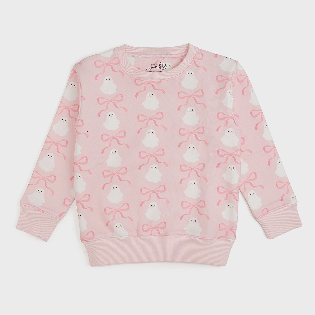 Coquette Ghost Halloween Sweatshirt