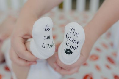 Do Not Disturb Football | Baby Socks