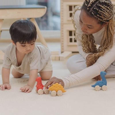 Dino Stego Car | Montessori-Inspired Collection