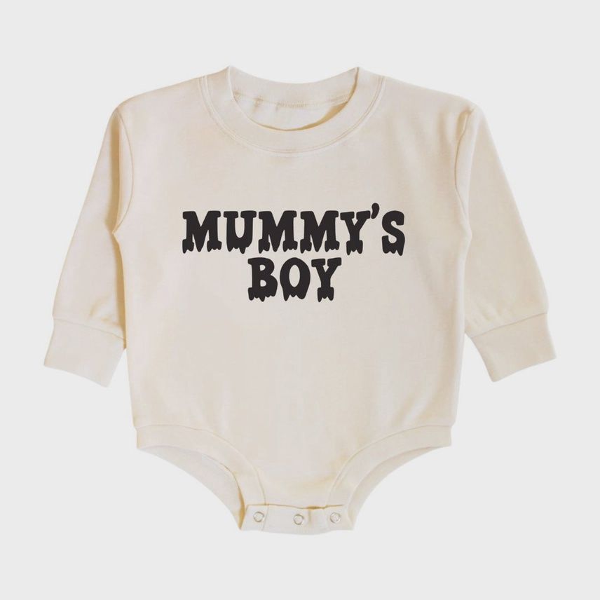 Mummy&#39;s Boy Halloween Romper