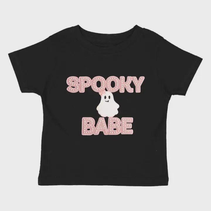Spooky Babe Patch Halloween Shirt