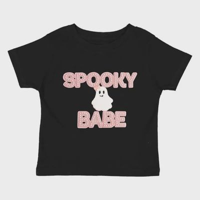 Spooky Babe Patch Halloween Shirt
