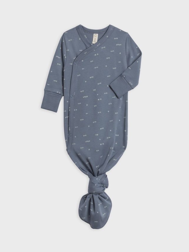 Indy Kimono Gown | Tridot/ Denim + Mist