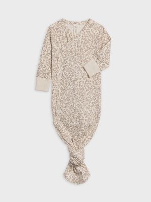 Indy Kimono Gown | Aurora Floral/ Purple + Mauve