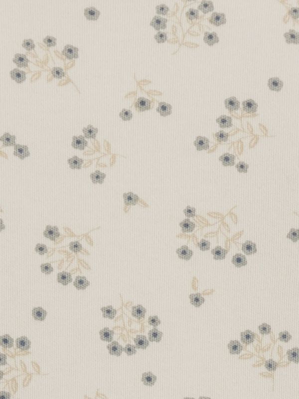 Neve Ruffle Zipper Sleeper | Hayden/ Denim + Mist