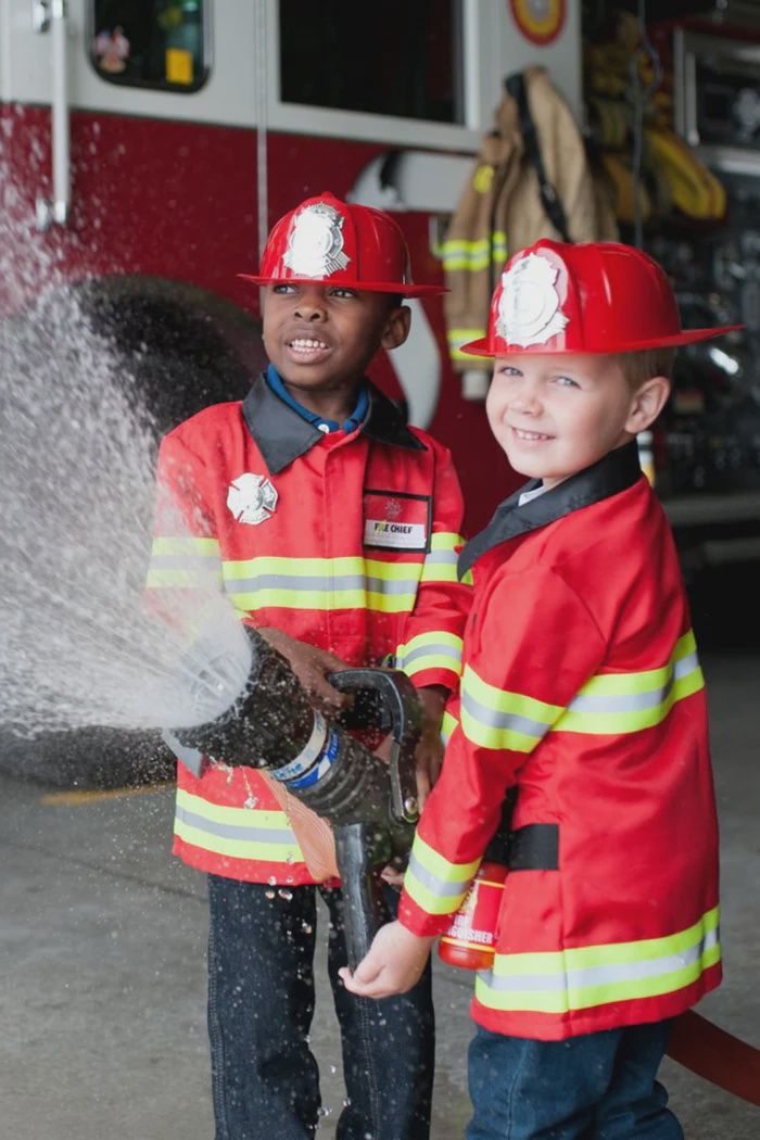 Firefighter SET w/ Accessories | Red