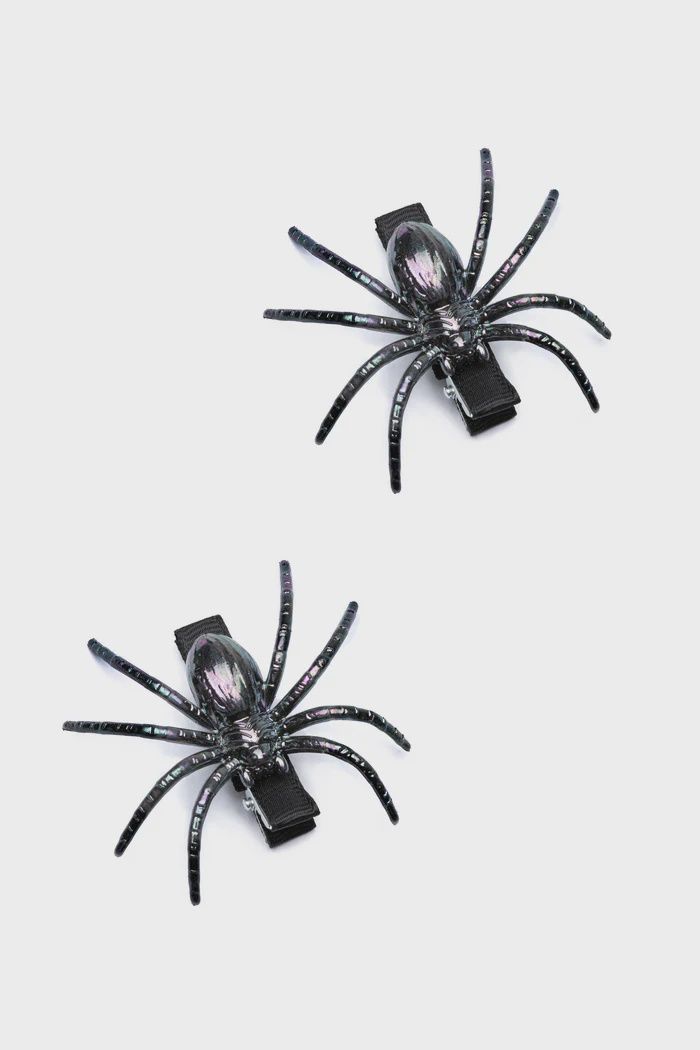 Creepy Crawly Spider Hair Clips