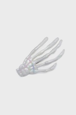 Skeleton Hand Hair Clips
