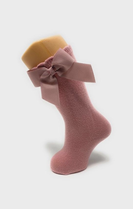 Knee Socks w/ Gross Grain Bow