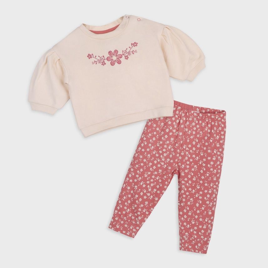 Bloom Floral Sweatshirt &amp; Legging SET