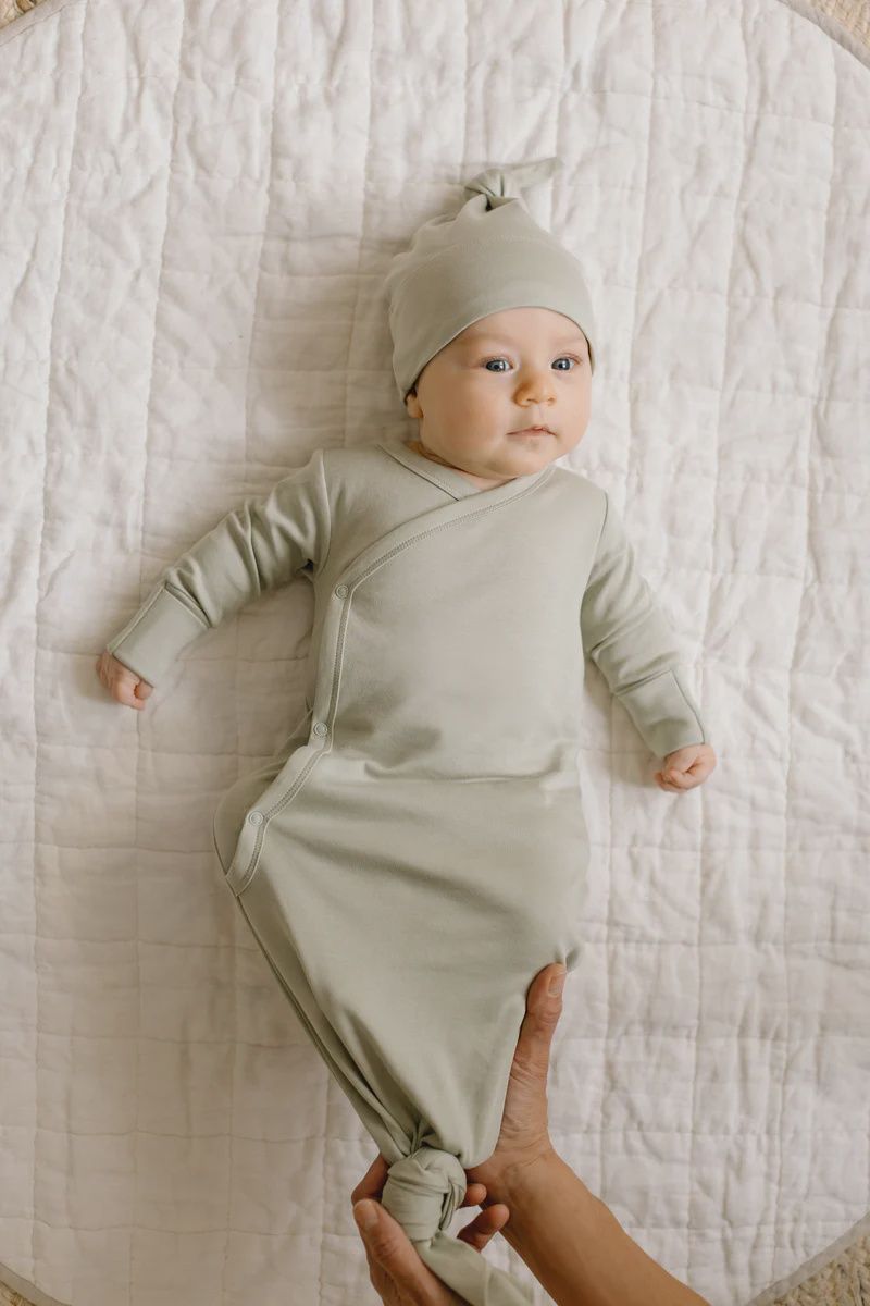 Indy Kimono Gown | Mint